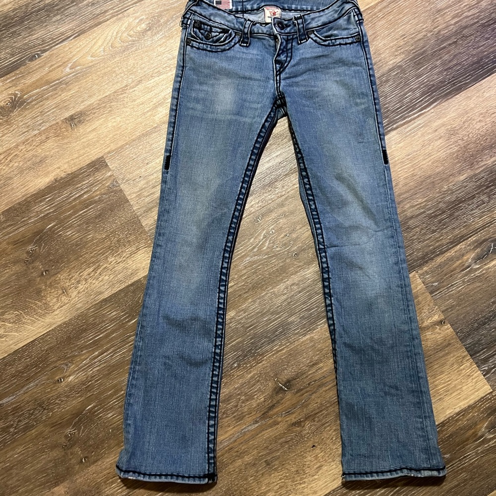 True Religion Joey Blue Jeans RN112790 CA30427 Size 25 Women